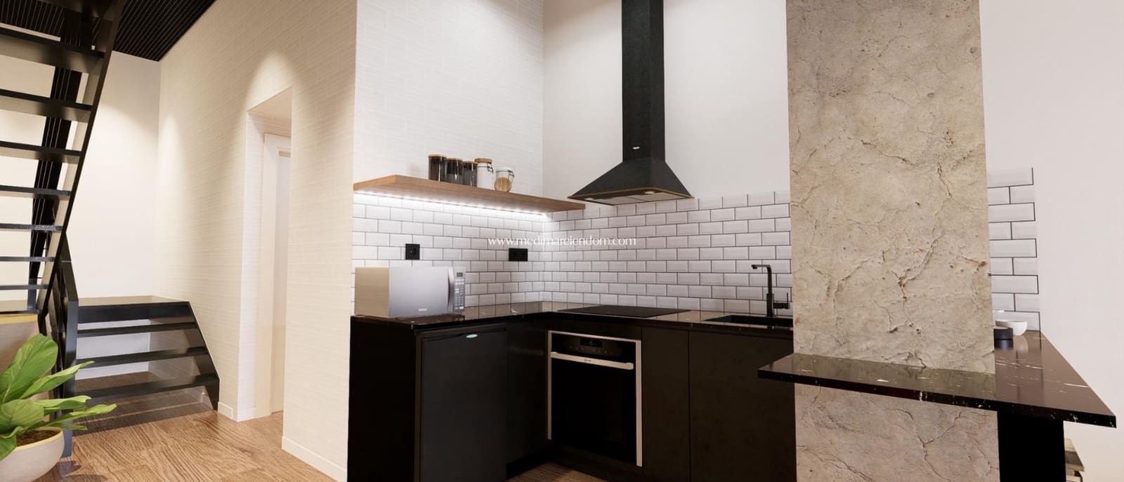 2 makuuhuone Huoneisto myytävänä paikassa Alicante kaupunki mukana uima-altaan - 298 900 € (Ref: 9432613)