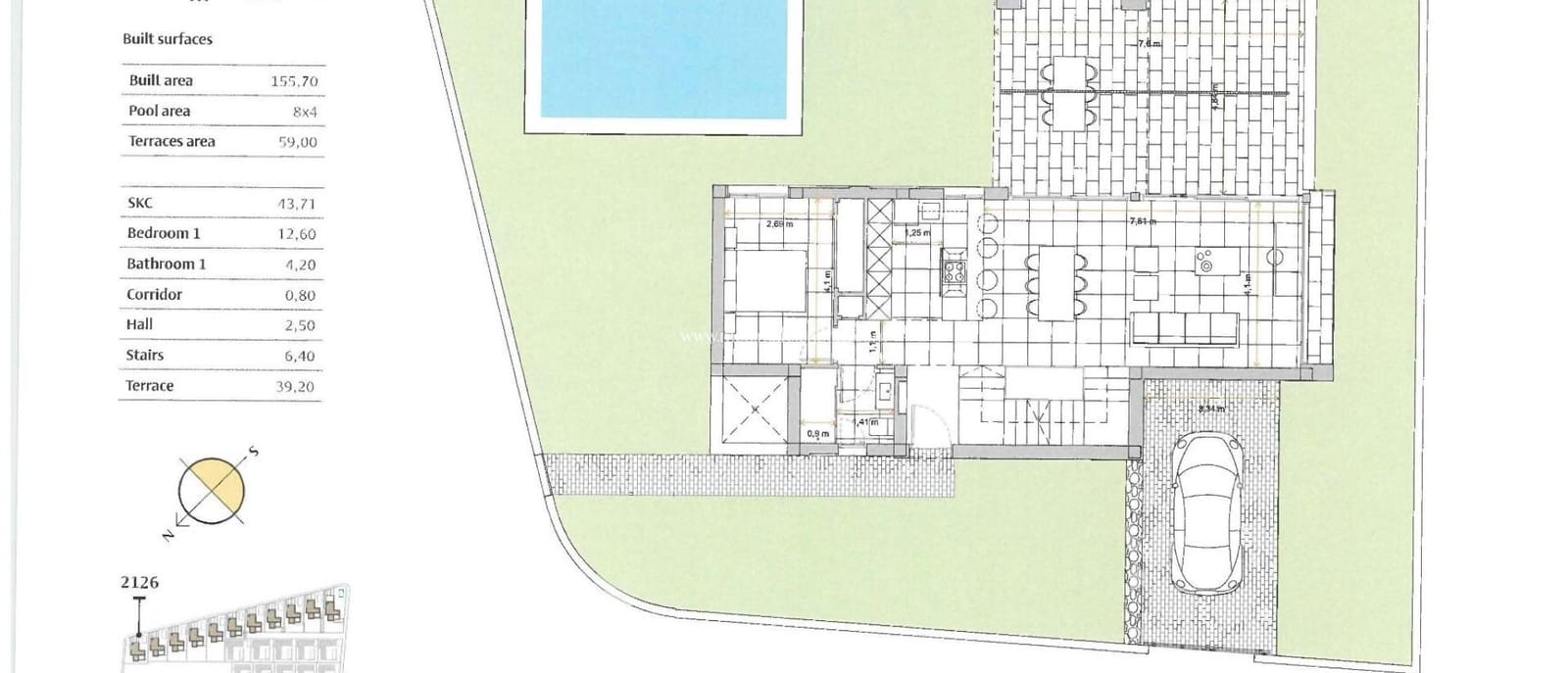 4 soveværelse Villa til salg i Algorfa med swimmingpool - € 659.000 (Ref: 9432620)