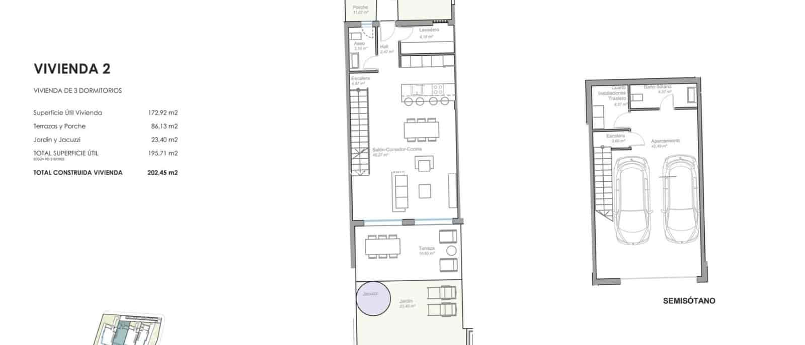 3 bedroom Townhouse for sale in Mojacar - € 575,000 (Ref: 9432625)