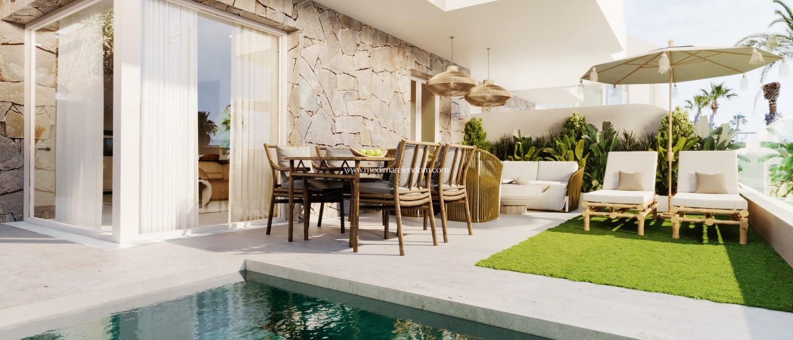 3 bedroom Townhouse for sale in Mojacar - € 575,000 (Ref: 9432625)