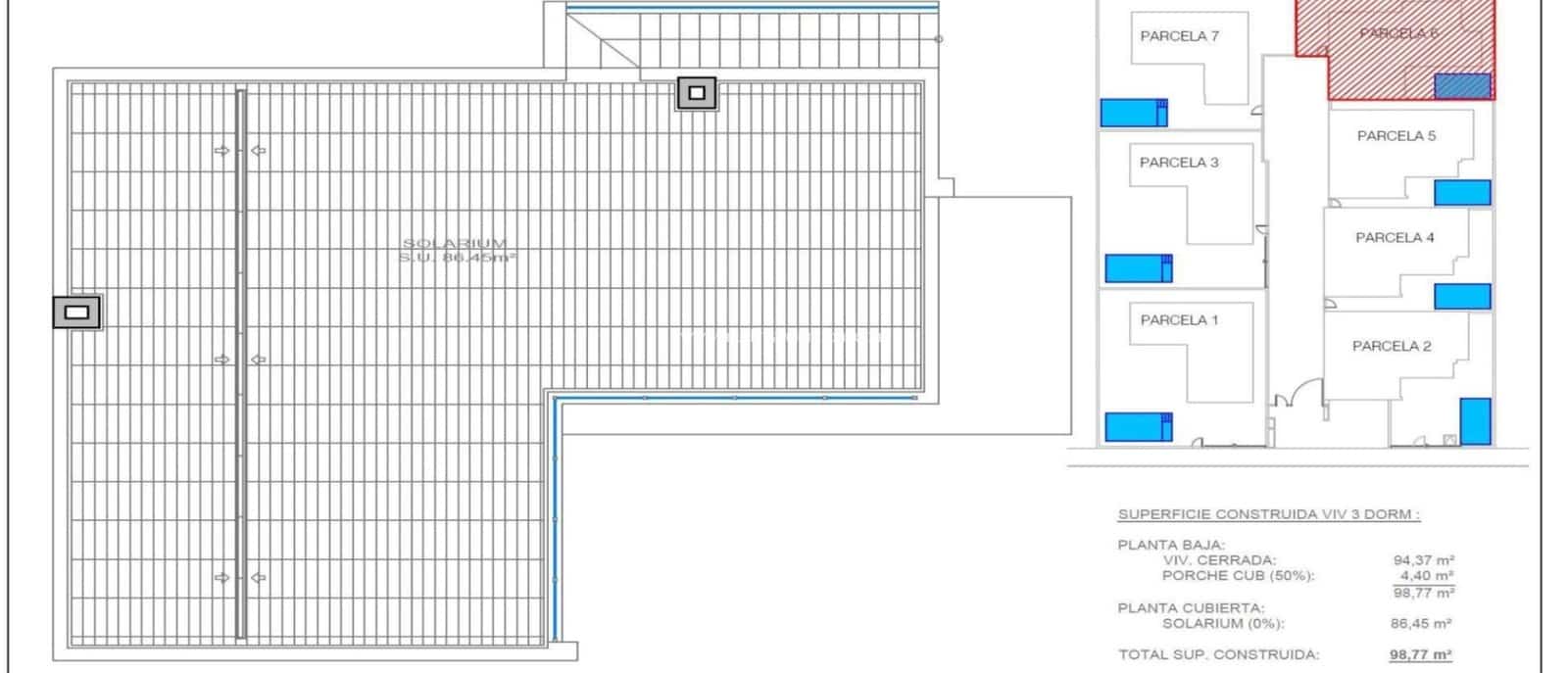 3 Zimmer Villa zu verkaufen in Ciudad Quesada mit Pool - 529.000 € (Ref: 9435054)