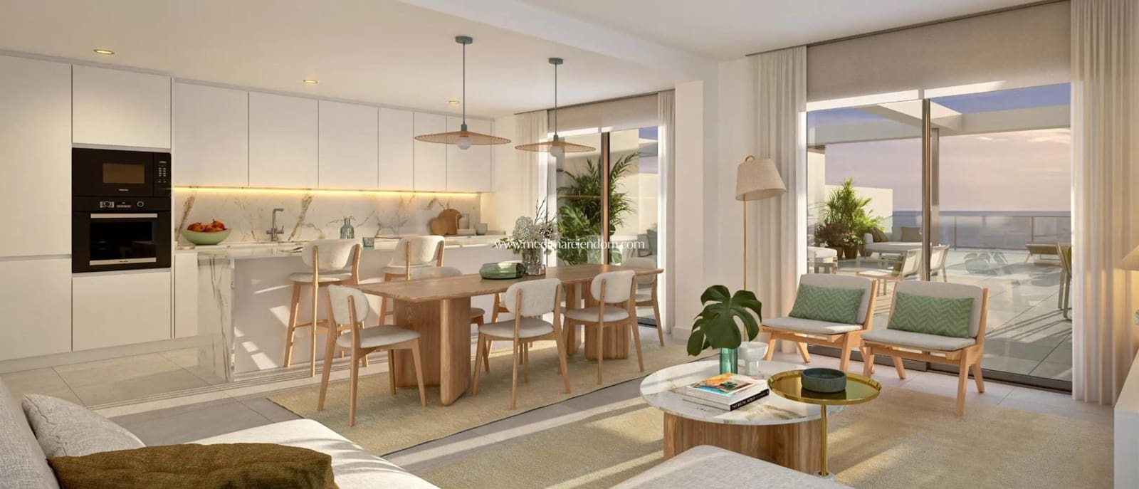 4 soveværelse Lejlighed til salg i Almerimar med swimmingpool - € 456.000 (Ref: 9435063)