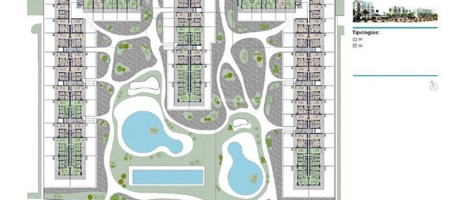 4 soveværelse Lejlighed til salg i Almerimar med swimmingpool - € 456.000 (Ref: 9435063)