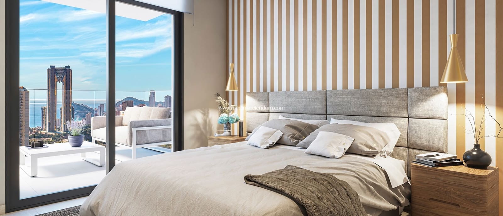 3 soveværelse Lejlighed til salg i Benidorm med swimmingpool garage - € 800.000 (Ref: 9435065)