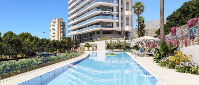 3 soveværelse Lejlighed til salg i Via Parque, Benidorm med swimmingpool garage - € 800.000 (Ref: 9435065)