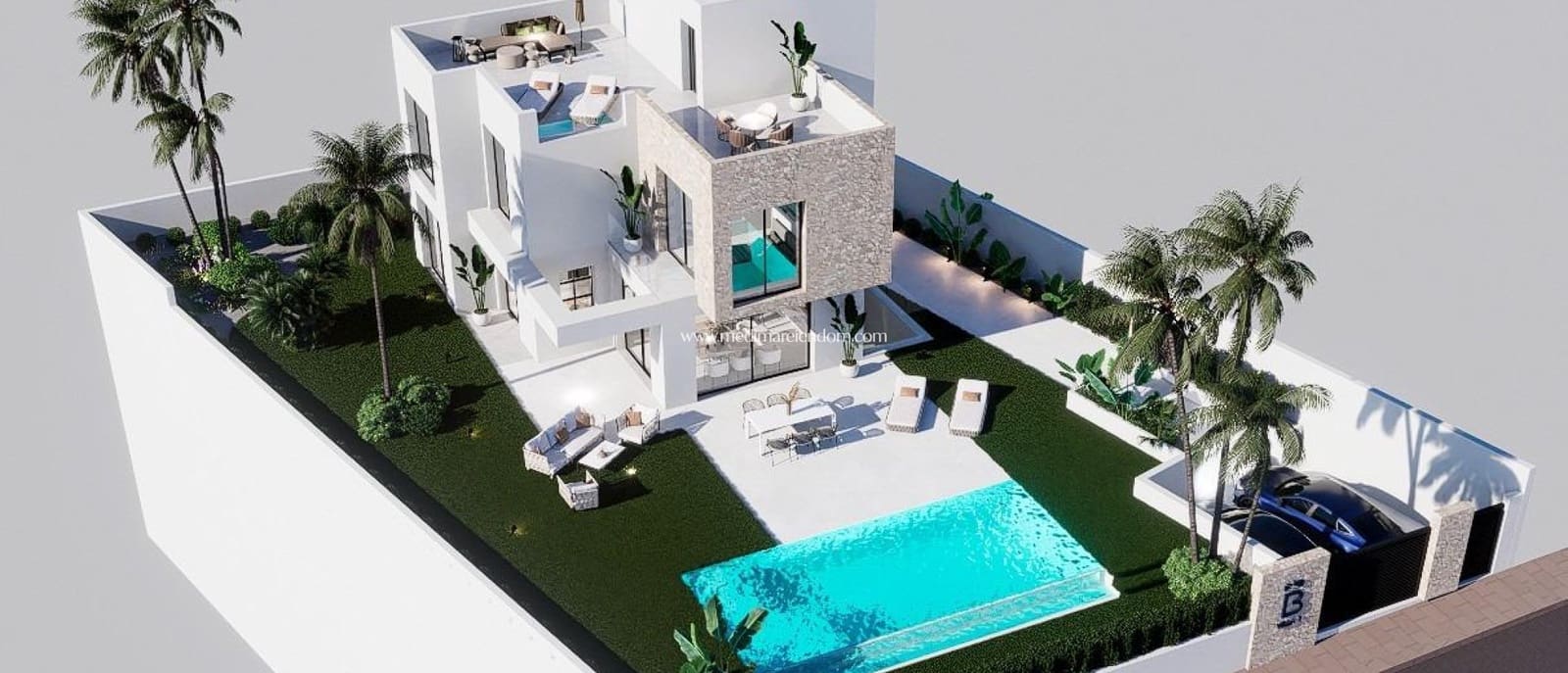 3 bedroom Villa for sale in Finestrat with pool - € 699,900 (Ref: 9435071)