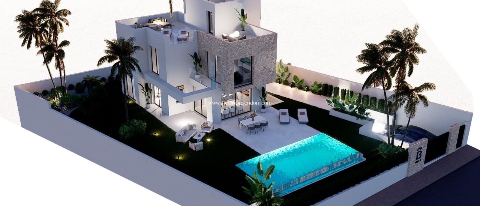 3 bedroom Villa for sale in Finestrat with pool - € 699,900 (Ref: 9435071)