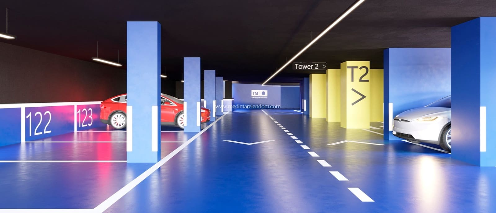 3 makuuhuone Huoneisto myytävänä paikassa Benidorm mukana uima-altaan 
autotalli - 1 983 000 € (Ref: 9438743)