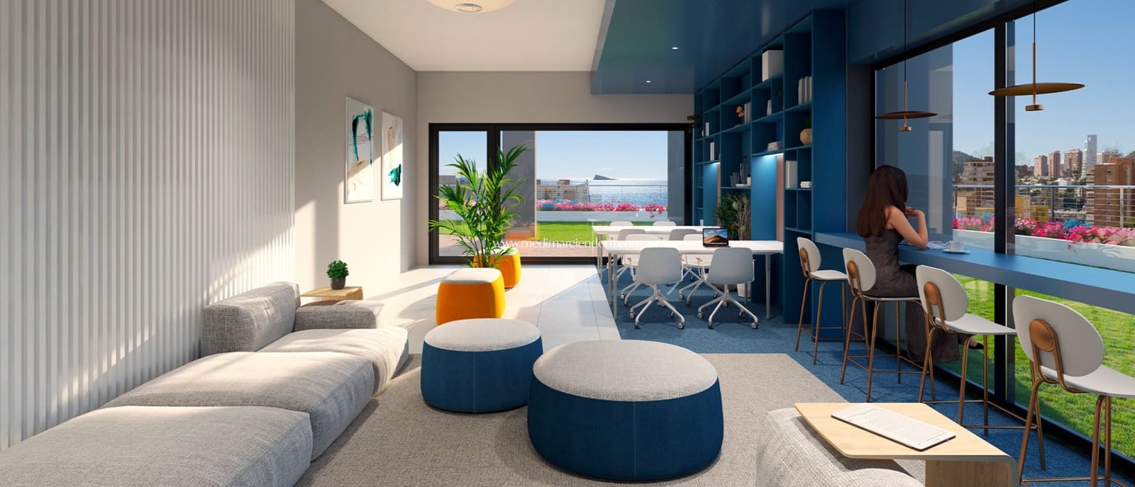 3 makuuhuone Huoneisto myytävänä paikassa Benidorm mukana uima-altaan 
autotalli - 1 983 000 € (Ref: 9438743)