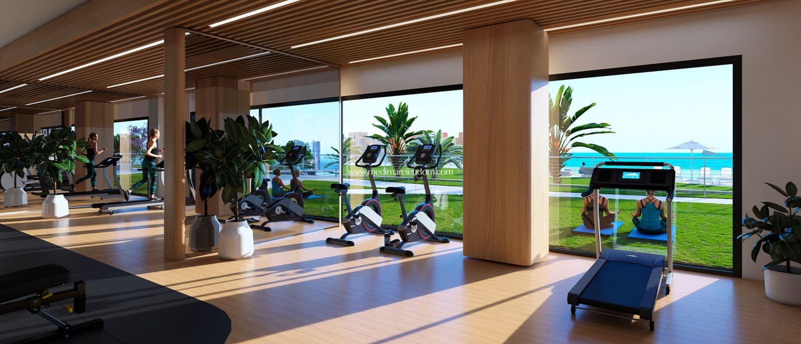 3 makuuhuone Huoneisto myytävänä paikassa Benidorm mukana uima-altaan 
autotalli - 1 983 000 € (Ref: 9438743)