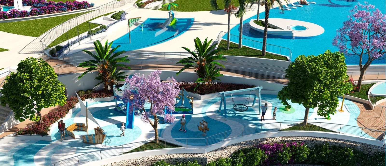 3 makuuhuone Huoneisto myytävänä paikassa Benidorm mukana uima-altaan 
autotalli - 1 983 000 € (Ref: 9438743)