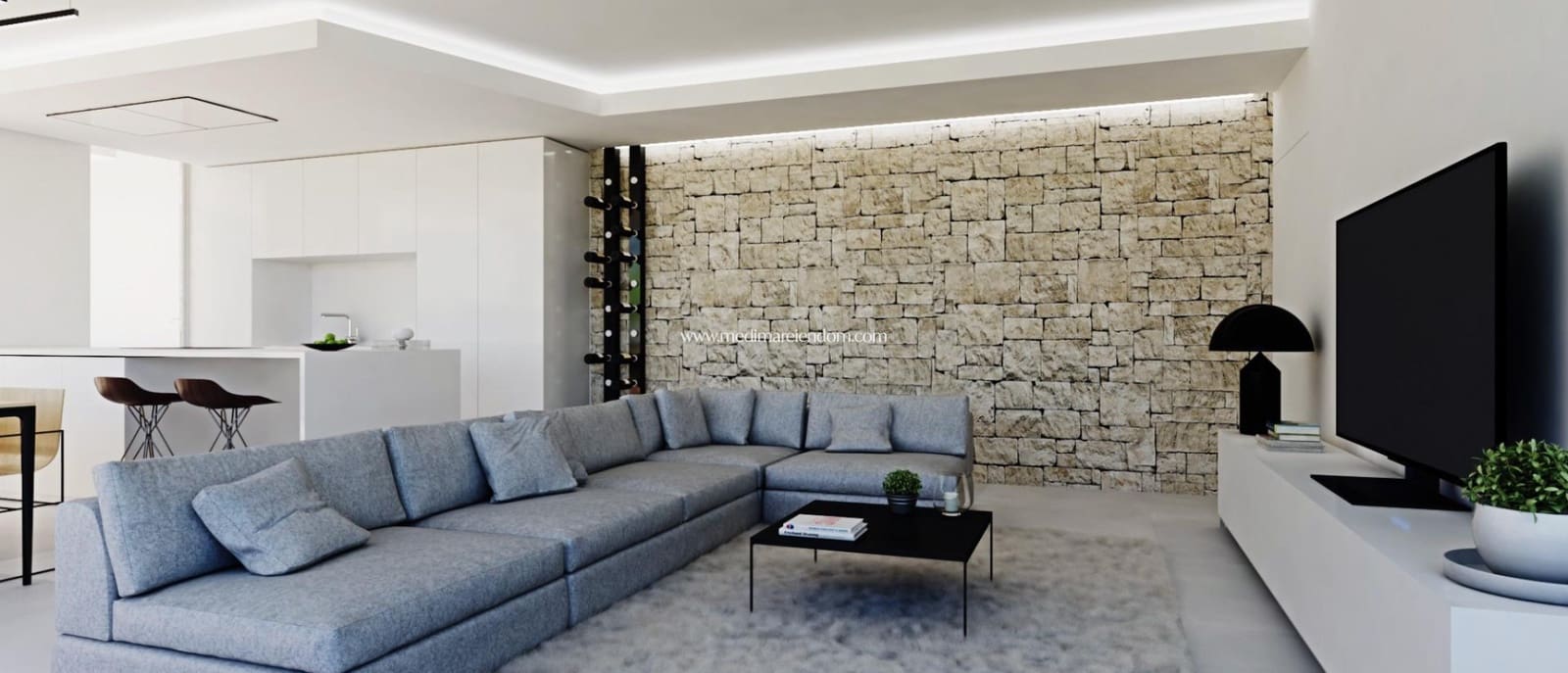 4 soveværelse Penthouse til salg i Calpe / Calp med swimmingpool - € 2.150.000 (Ref: 9438744)