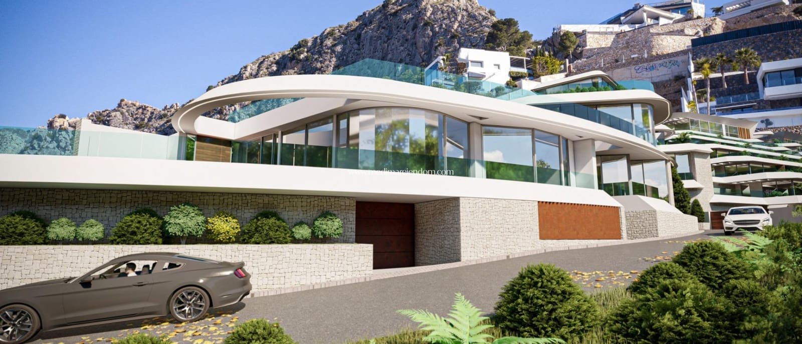 4 soveværelse Penthouse til salg i Calpe / Calp med swimmingpool - € 2.150.000 (Ref: 9438744)