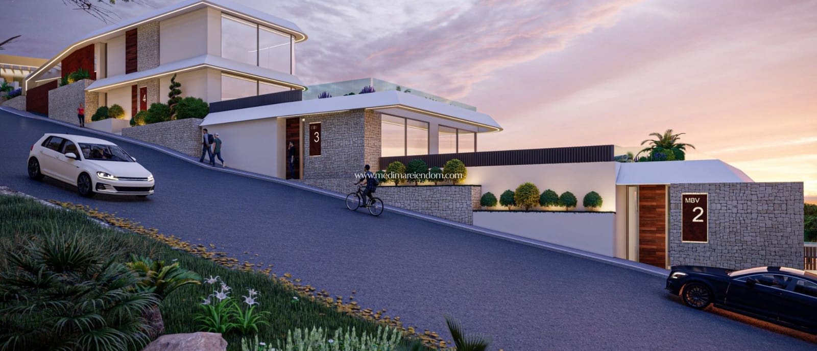 4 soveværelse Penthouse til salg i Calpe / Calp med swimmingpool - € 2.150.000 (Ref: 9438744)