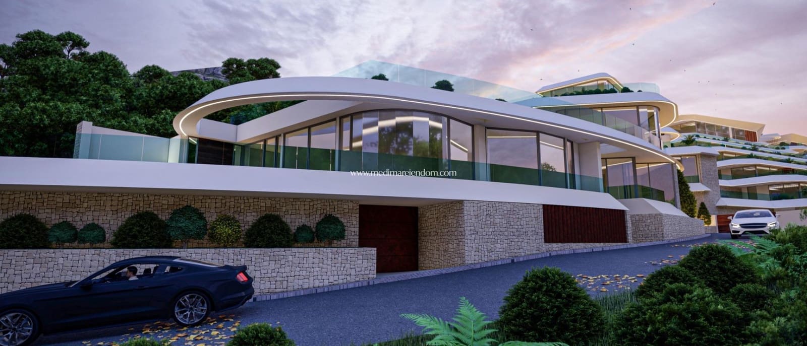 4 soveværelse Penthouse til salg i Calpe / Calp med swimmingpool - € 2.150.000 (Ref: 9438744)