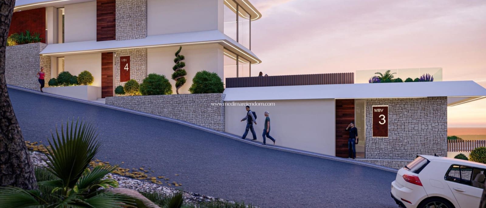 4 soveværelse Penthouse til salg i Calpe / Calp med swimmingpool - € 2.150.000 (Ref: 9438744)