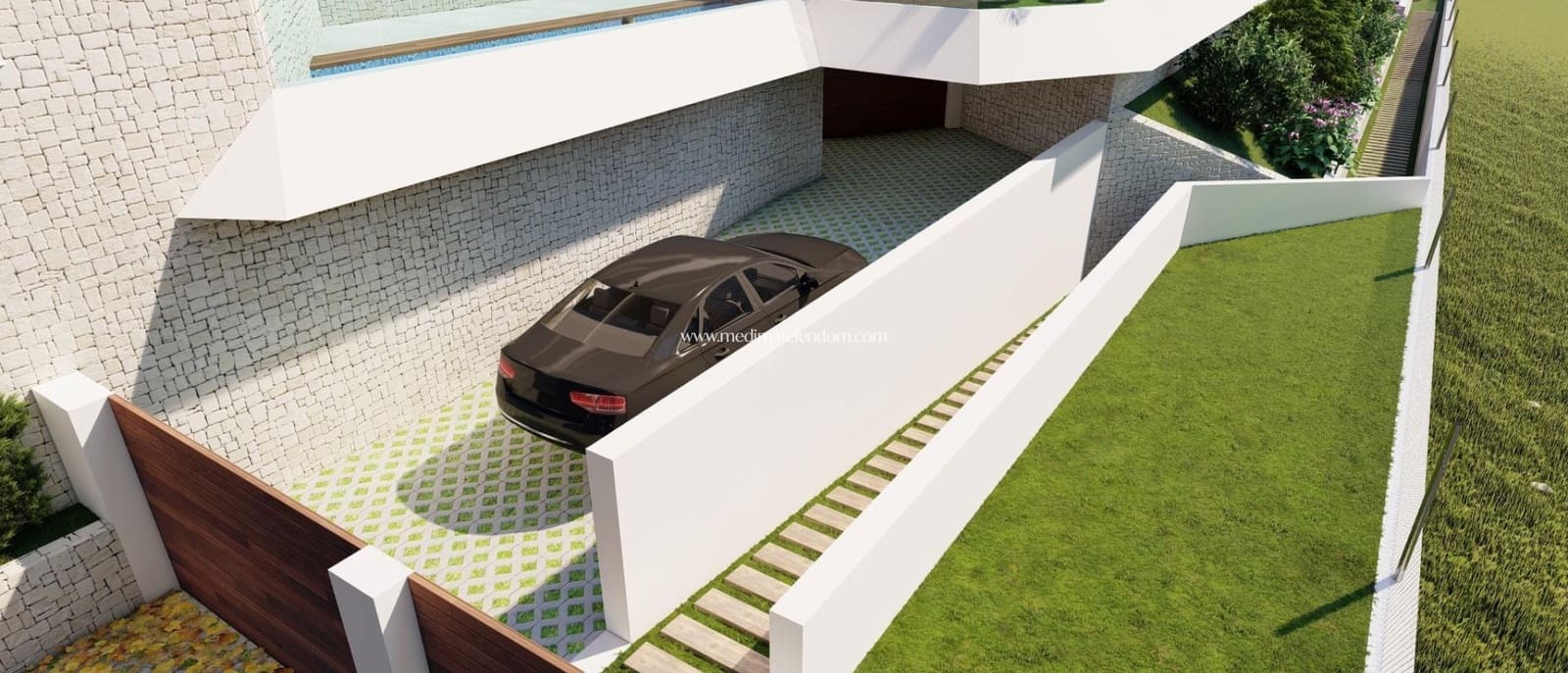 4 soveværelse Penthouse til salg i Calpe / Calp med swimmingpool - € 2.150.000 (Ref: 9438744)