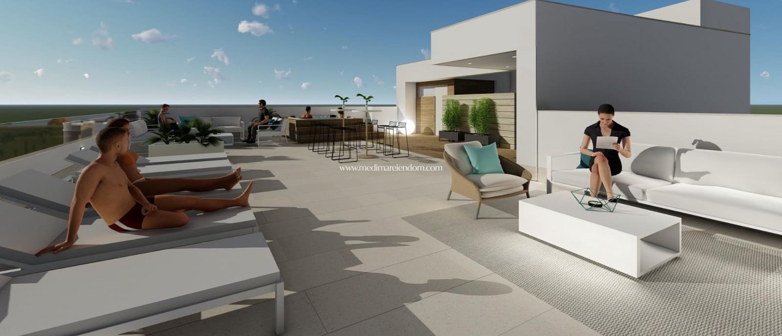 2 soveværelse Penthouse til salg i Torrevieja - € 310.000 (Ref: 9438753)