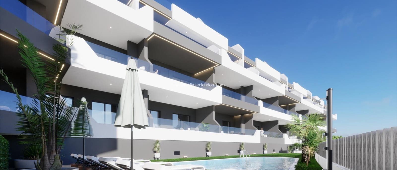 2 soveværelse Penthouse til salg i Benijofar med swimmingpool - € 421.000 (Ref: 9438755)