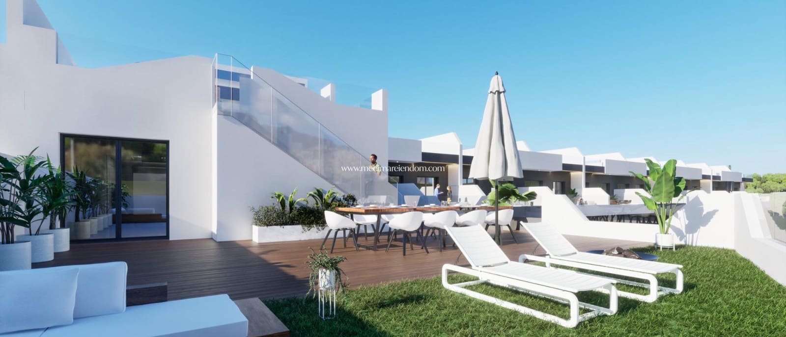 2 soveværelse Penthouse til salg i Benijofar med swimmingpool - € 421.000 (Ref: 9438755)