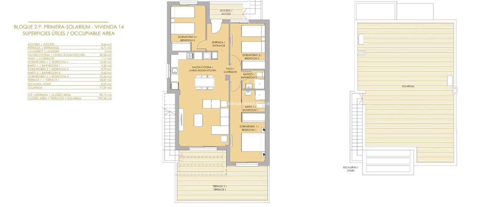 3 soveværelse Bungalow til salg i Vistabella med swimmingpool - € 299.900 (Ref: 9444799)