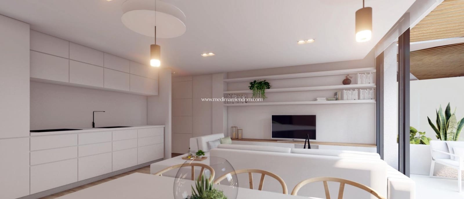 2 soveværelse Penthouse til salg i La Manga Club med swimmingpool - € 580.000 (Ref: 9547155)