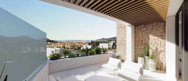 2 soveværelse Penthouse til salg i La Manga Club, Cartagena med swimmingpool - € 580.000 (Ref: 9547155)