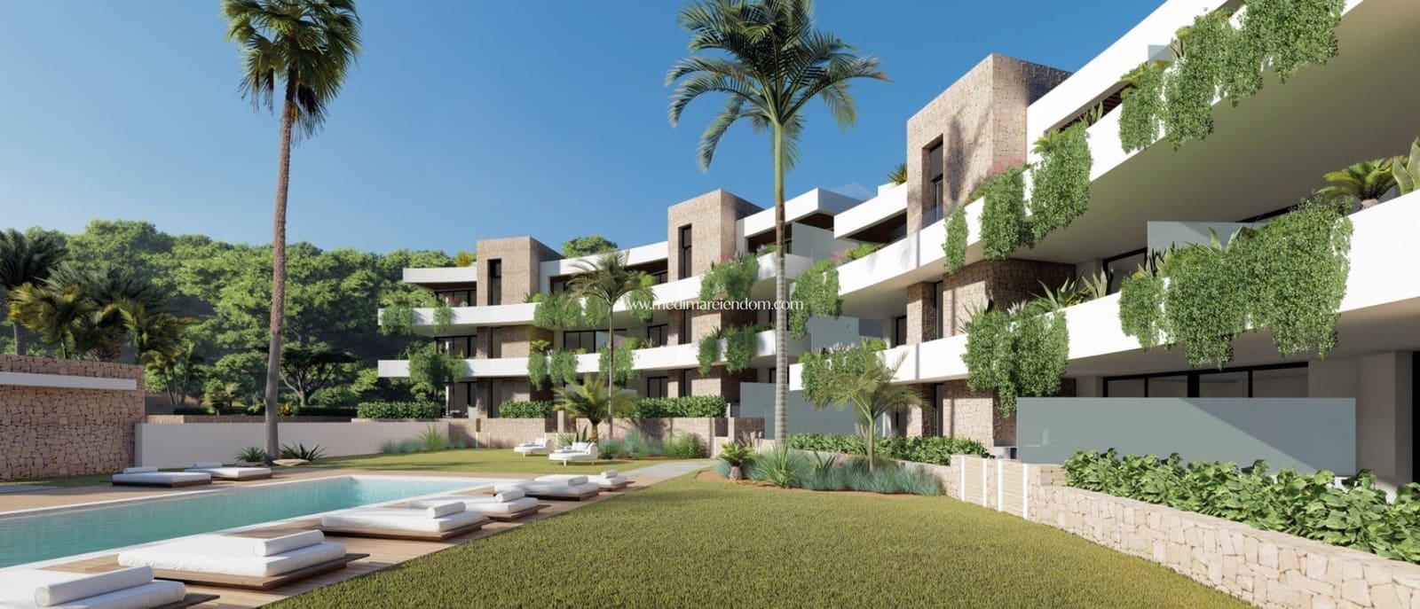 2 soveværelse Penthouse til salg i La Manga Club med swimmingpool - € 580.000 (Ref: 9547155)