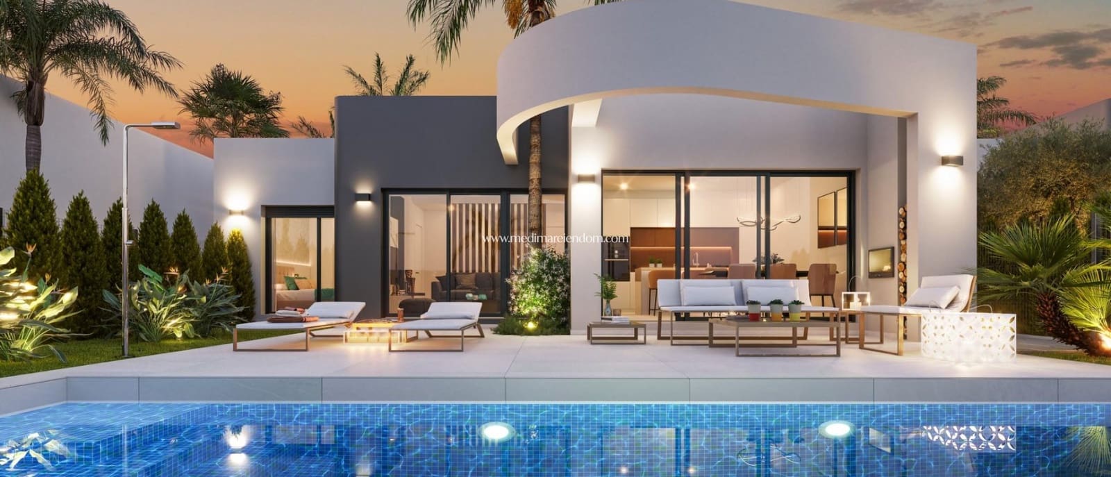 3 chambre Villa/Maison à vendre à Los Alcazares avec piscine - 550 000 € (Ref: 9547161)