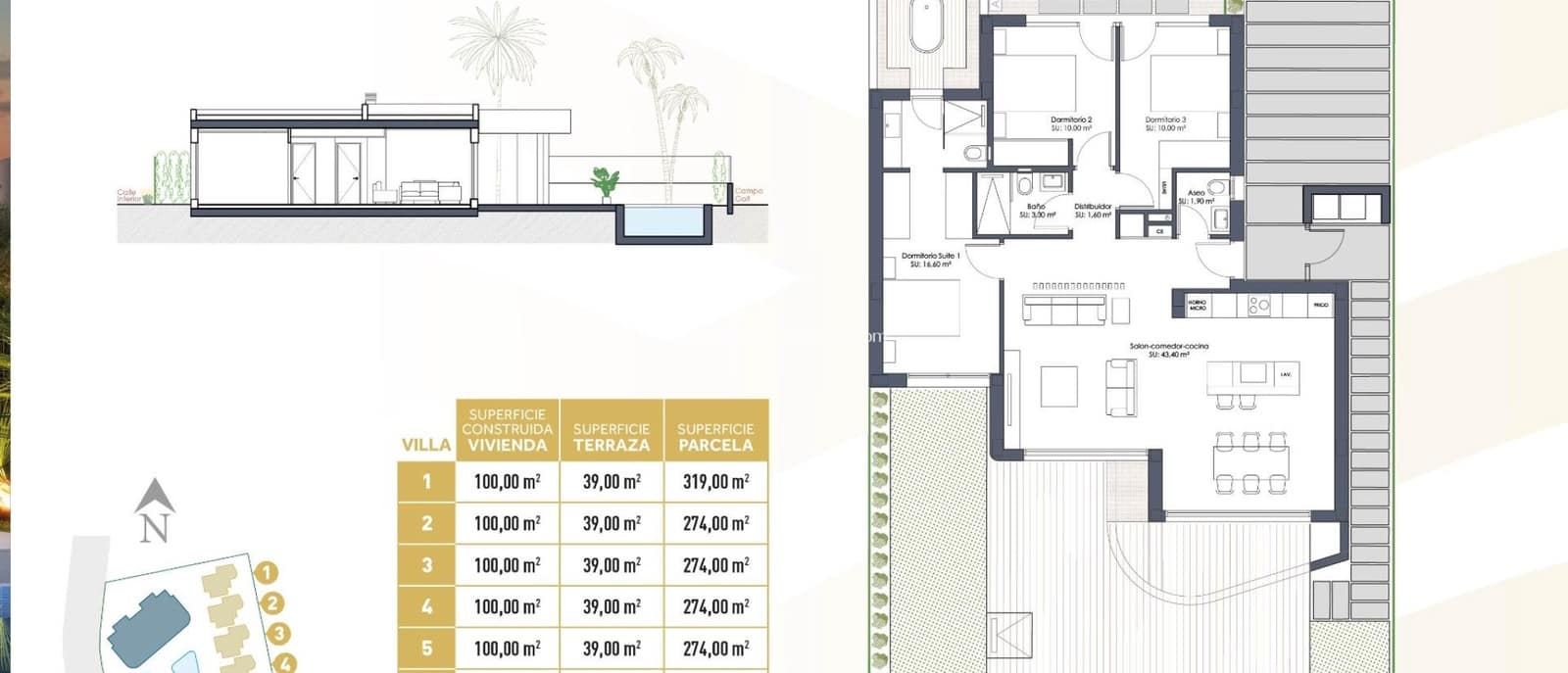 3 chambre Villa/Maison à vendre à Los Alcazares avec piscine - 550 000 € (Ref: 9547161)