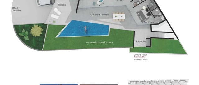 4 soveværelse Villa til salg i Benitachell / Benitatxell med swimmingpool - € 1.390.000 (Ref: 9547162)