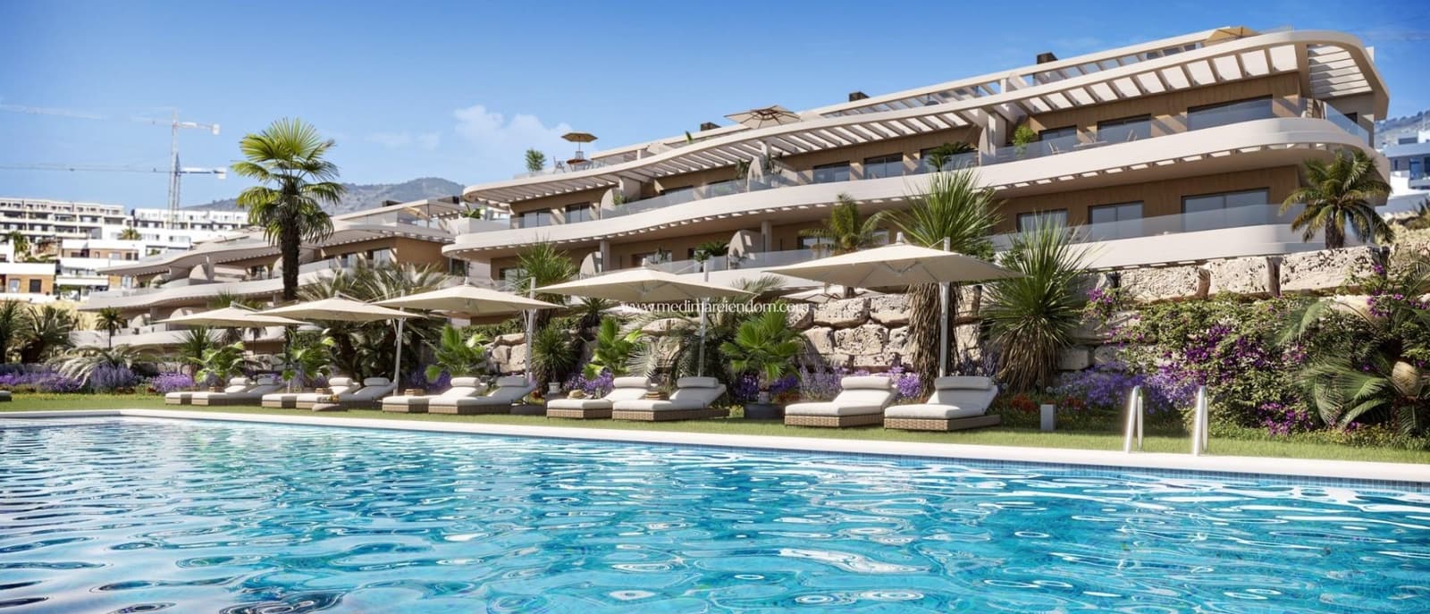 Apartamento de 3 habitaciones en Finestrat en venta con piscina - 455.000 € (Ref: 9547163)