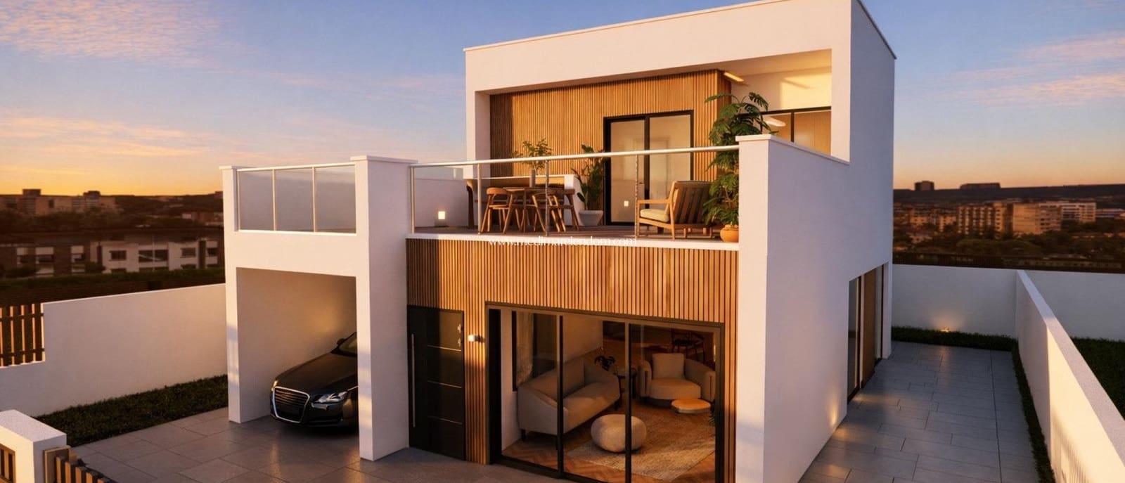 Chalet de 3 habitaciones en Los Alcázares en venta con piscina - 590.000 € (Ref: 9547164)