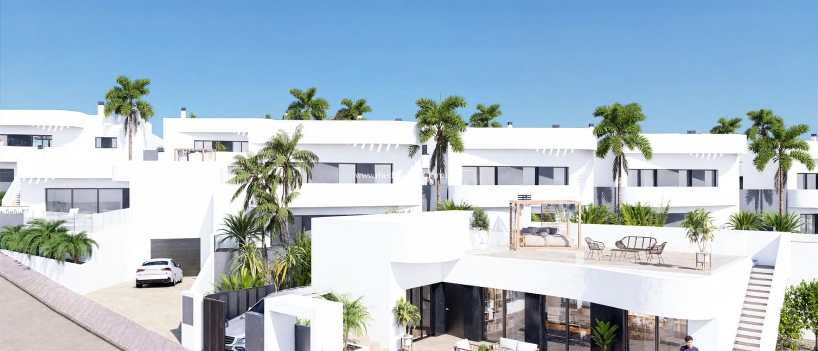 3 soveværelse Villa til salg i Algorfa med swimmingpool - € 400.000 (Ref: 9547288)