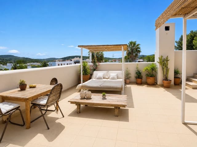 3 chambre Penthouse à vendre à Santa Gertrudis de Fruitera, Santa Eulalia / Santa Eularia - 1 240 000 € (Ref: 10009184)