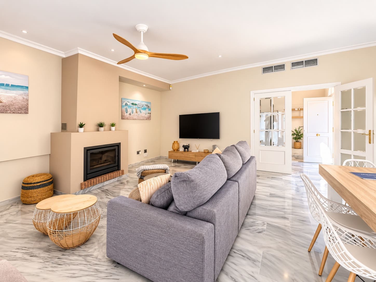 4 chambre Villa/Maison Semi-Mitoyenne à vendre à Marbella avec piscine garage - 750 000 € (Ref: 10035470)