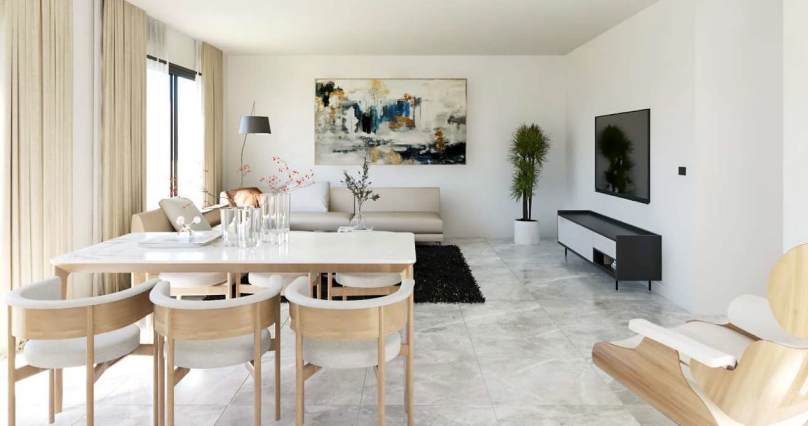 3 chambre Appartement à vendre à Sant Antoni de Portmany avec garage - 1 012 000 € (Ref: 10081102)