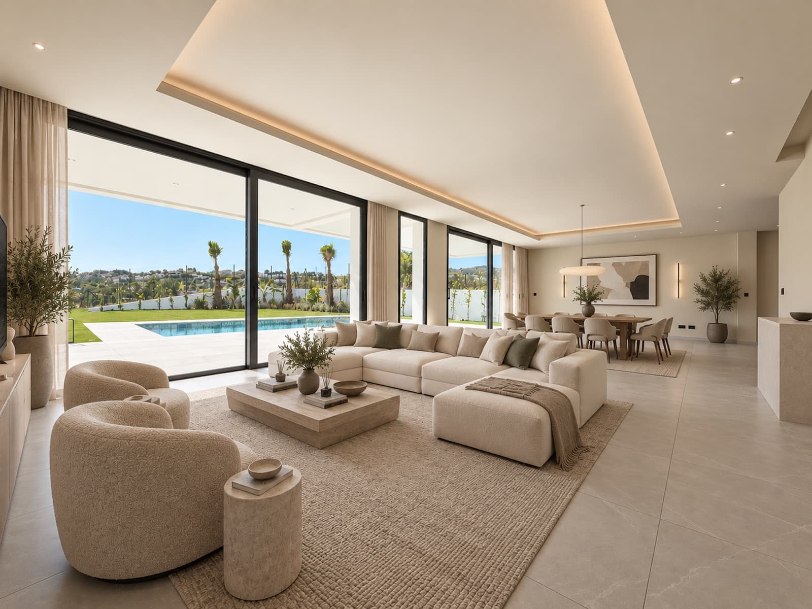 4 Zimmer Villa zu verkaufen in Mijas Costa mit Pool Garage - 3.300.000 € (Ref: 10098313)