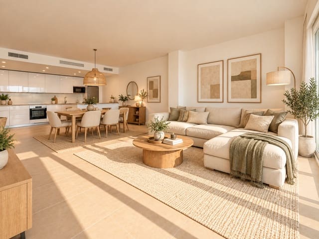3 soveværelse Lejlighed til salg i Mijas Costa, Mijas med swimmingpool garage - € 525.000 (Ref: 10119996)