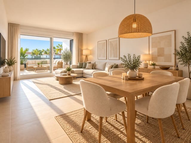 3 soveværelse Lejlighed til salg i Mijas Costa, Mijas med swimmingpool garage - € 525.000 (Ref: 10119996)