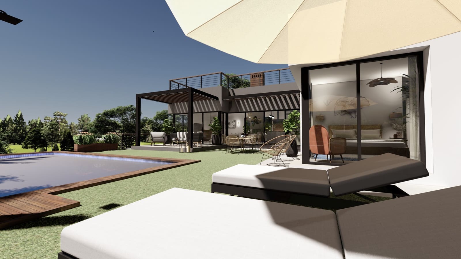 3 sovrum Villa till salu i Estepona med pool garage - 1 300 000 € (Ref: 10124477)