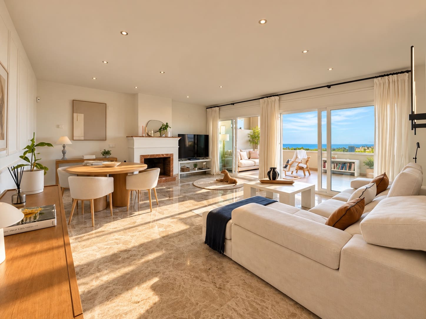 3 quarto Penthouse para venda em Marbella com piscina garagem - 1 155 000 € (Ref: 10131750)