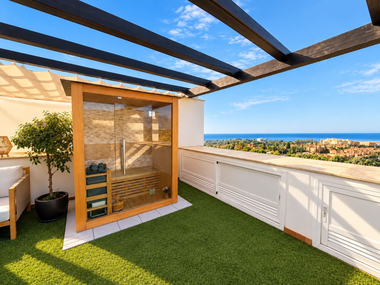 3 quarto Penthouse para venda em Marbella com piscina garagem - 1 155 000 € (Ref: 10131750)