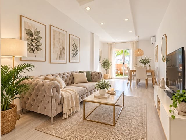2 makuuhuone Huoneisto myytävänä paikassa Benalmadena Costa, Benalmádena mukana uima-altaan 
autotalli - 379 000 € (Ref: 10131755)