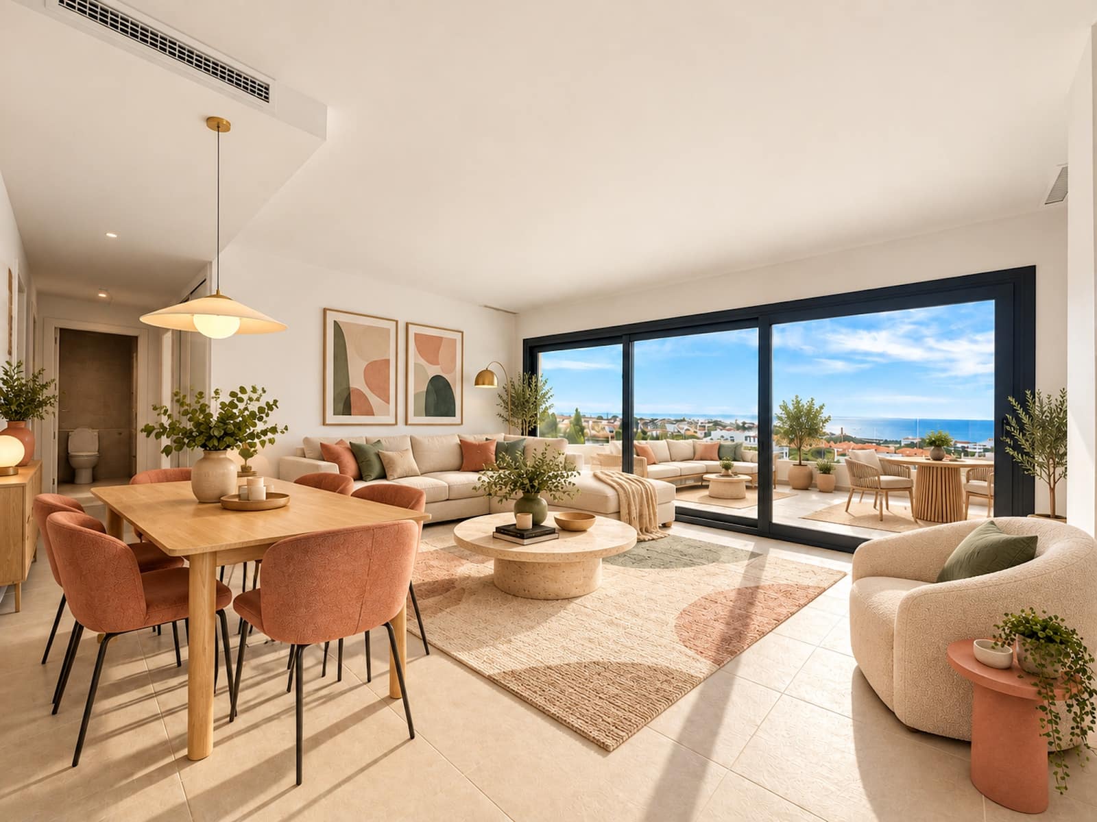 3 slaapkamer Penthouse te koop in El Chaparral met zwembad garage - € 890.000 (Ref: 10147049)