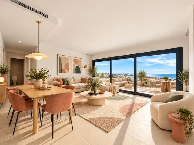 3 slaapkamer Penthouse te koop in El Chaparral, Mijas met zwembad garage - € 890.000 (Ref: 10147049)