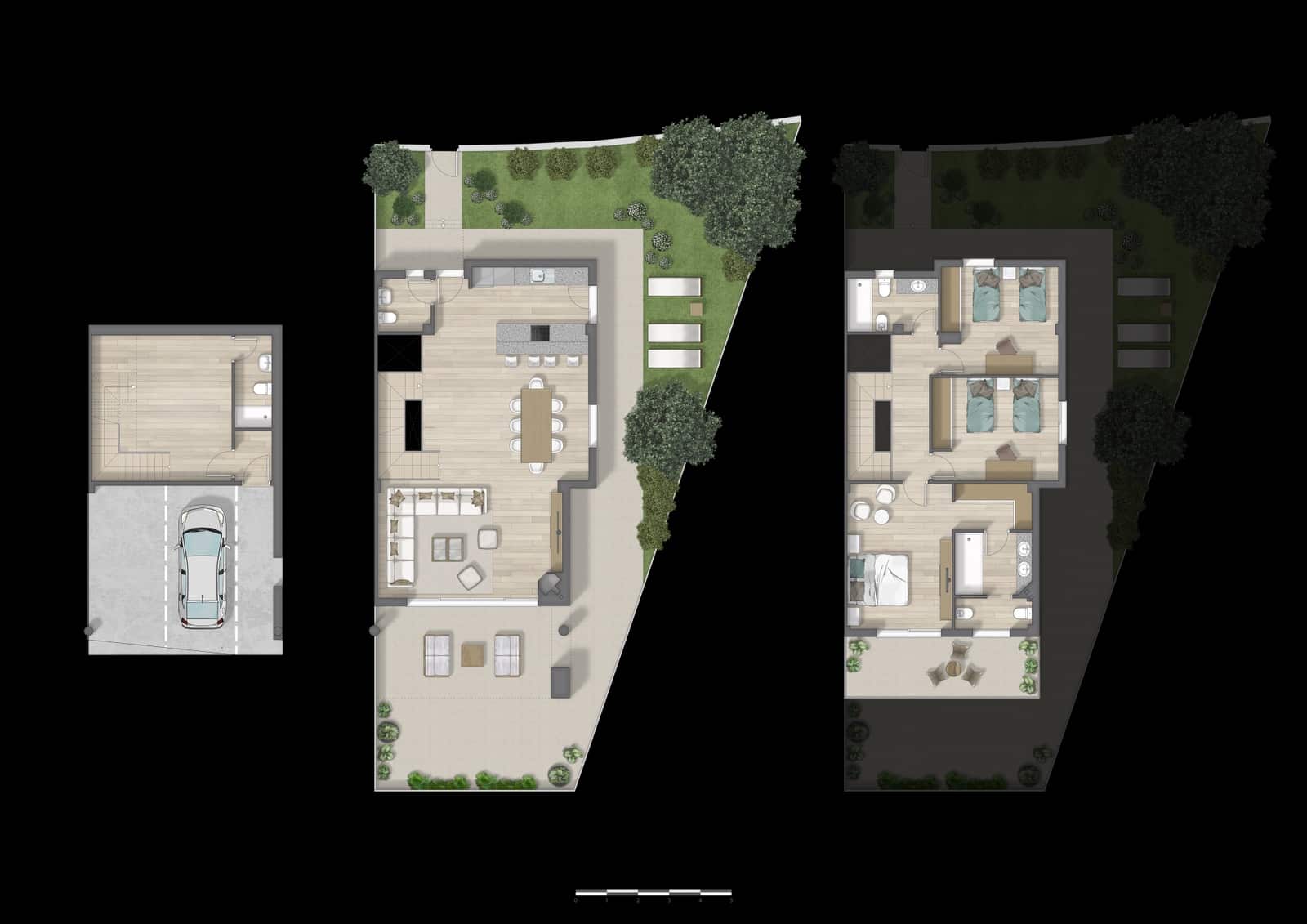 3 camera da letto Villetta Bifamiliare in vendita in La Cala de Mijas con piscina garage - 550.000 € (Rif: 8403717)