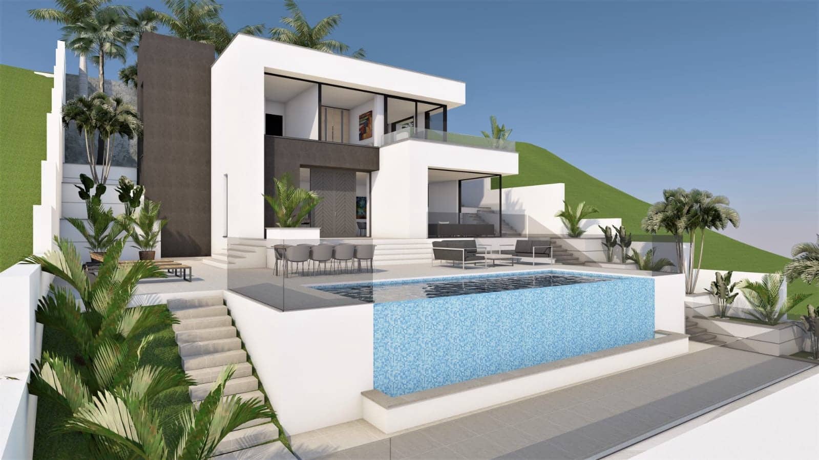 3 soveværelse Villa til salg i Coin med swimmingpool garage - € 742.000 (Ref: 9126915)