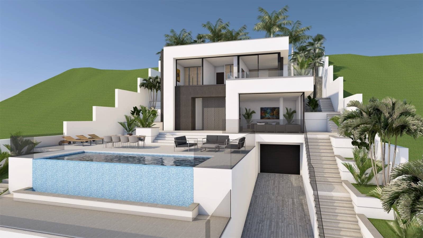 3 soveværelse Villa til salg i Coin med swimmingpool garage - € 742.000 (Ref: 9126915)