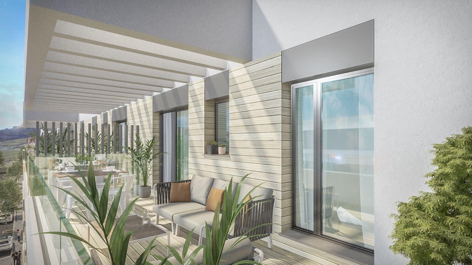 3 soveværelse Lejlighed til salg i Mijas Costa med swimmingpool garage - € 373.000 (Ref: 9134679)